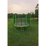 Батут FunFit 12 FT 374 см PRO зеленый - Фото 5