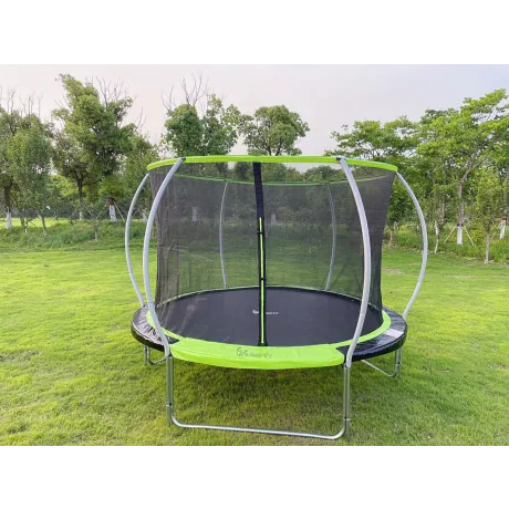 Батут FunFit 8 FT 252 см PRO inside зеленый - Фото 2