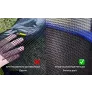 Батут с защитной сеткой PERFETTO SPORT ACTIVITY 14 диаметр 4,3 м зелёный - Фото 11