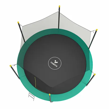Батут Yamota A305 green - Фото 2