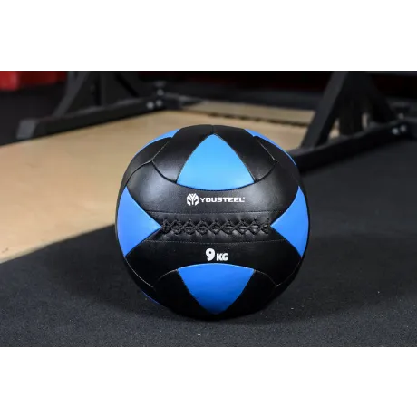 Мяч тренировочный Yousteel WALLBALL, 9 кг, D=35.5 см
