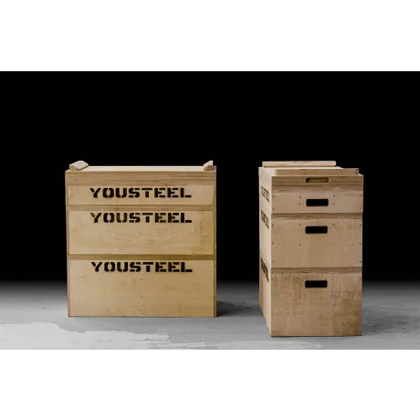 Набор плинтов Yousteel тяжелоатлетических JERK BLOCKS - Фото 9